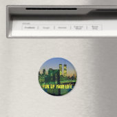 newyork, fun up your life magneet (Insitu (Vaatwasser))