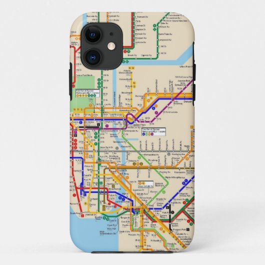 Newyork subway Hoesje-Mate Case-Mate iPhone Case (Achterkant)