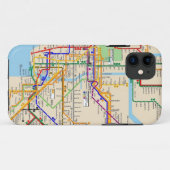 Newyork subway Hoesje-Mate Case-Mate iPhone Case (Achterkant (horizontaal))