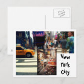 NewYorkCity Briefkaart (Voorkant / Achterkant)
