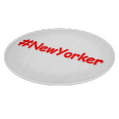 "#NewYorker " Cute Design. Bestel nu Snijplank (Hoek)