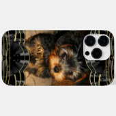 NEWYORKie Monogram Poochie Case-Mate iPhone Case (Achterkant (horizontaal))