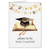 Next Chapter Congratulations Graduate Greeting  (Voorkant)