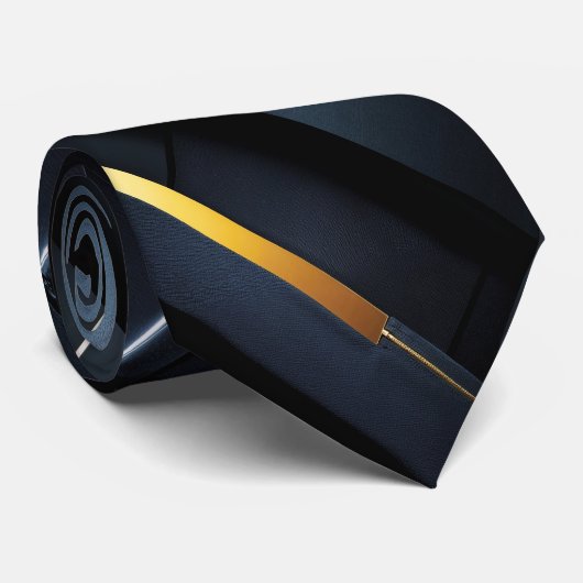 Next-Gen - negro carbón y grises Stropdas (Opgerold)