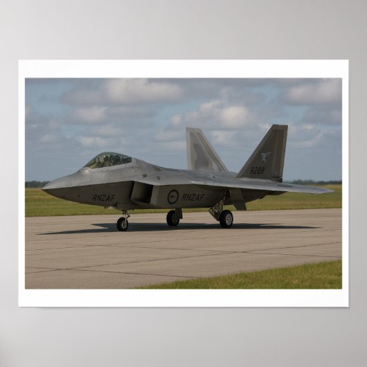 Next-gen RNZAF fighter Poster (Voorkant)