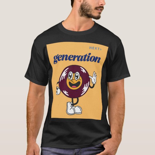 Next Generation Donut Vibes T-shirt (Voorkant)