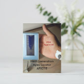 Next GenerationApex Locator APX21E. Hier. Nu. Briefkaart (Staand voorkant)