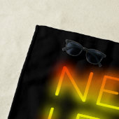 Next Level Arizona Sunset Neon Zwart Strandlaken (In situ)