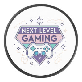 Next Level Gaming Retro Controller Pastel Gamer Tr Hockey Puck