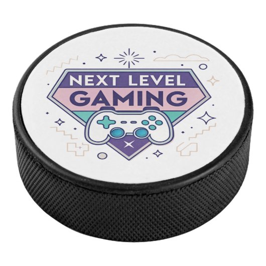 Next Level Gaming Retro Controller Pastel Gamer Tr Hockey Puck (3/4)