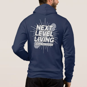 Next Level Levende Mannen met ZIP-UP Hoodie