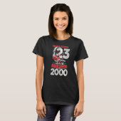Next Level Unlocked 23 jaar oude jongen 2000 Heads T-shirt (Voorkant volledig)