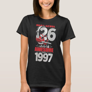 Next Level Unlocked 26 jaar oude jongen 1997, head T-shirt