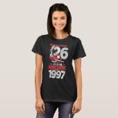 Next Level Unlocked 26 jaar oude jongen 1997, head T-shirt (Voorkant volledig)