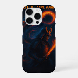 Next Life, Same Warrior – Epic Samurai & Dragon iPhone 16 Pro Hoesje