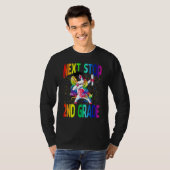 Next Stop 2nd Grade Graduation Unicorn T-shirt (Voorkant volledig)