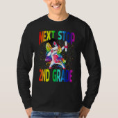 Next Stop 2nd Grade Graduation Unicorn T-shirt (Voorkant)