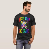 Next Stop 2nd Grade Graduation Unicorn T-shirt (Voorkant volledig)