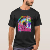 Next stop 5th grade 4th grade Graduation Flossing T-shirt (Voorkant)