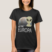 Next stop Europa T-shirt (Voorkant)