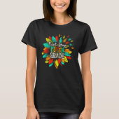 Next Stop Fifth Grade  Sunflower Teacher Student T-shirt (Voorkant)