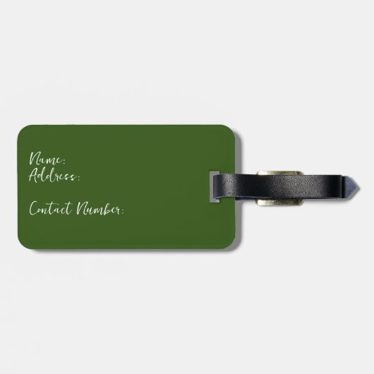 Next Stop Ireland Bagagelabel (Achterkant horizontaal)