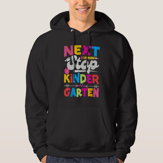 Next Stop Kindergarten Preschool Graduation 2023 B Hoodie (Voorkant)