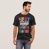 Next Stop Kindergarten Preschool Graduation 2023 B T-shirt (Voorkant volledig)