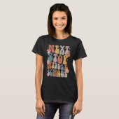 Next Stop Middelbare School Groovy Retro 5e klas G T-shirt (Voorkant volledig)
