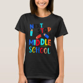 Next Stop Middle School Fifth Grade Graduation T-shirt (Voorkant)