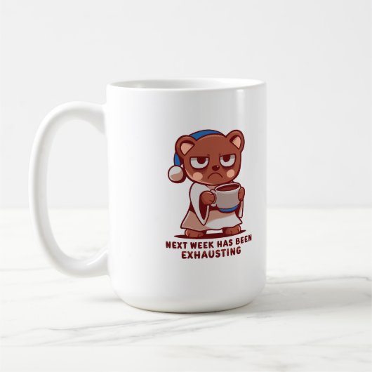 Next Week has been Exhausting Koffiemok (Links)