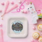 Next Year in Jerusalem Passover Seder Plate Papieren Bordje (Feest)