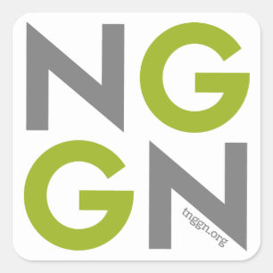 NextGen Genealogie Netwerk 3 "x3" Vierkante Sticke Vierkante Sticker