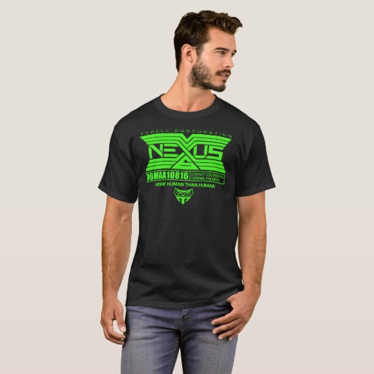 Nexus 6 Replicants Essential T-Shirt (Voorkant volledig)