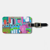 Nexus-Bagagelabel Bagagelabel (Voorkant horizontaal)