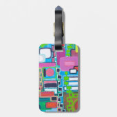 Nexus-Bagagelabel Bagagelabel (Achterkant verticaal)