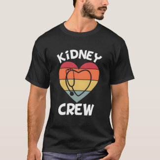 Ney nefrologie verpleegster dialyse team dialyse t t-shirt