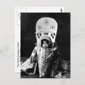 Nez Perce Baby Briefkaart (Voorkant / Achterkant)