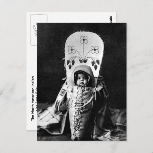 Nez Perce Baby Briefkaart (Voorkant / Achterkant)