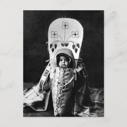 Nez Perce Baby Briefkaart (Voorkant)