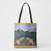 Nez Perce Bag Tote Bag (Voorkant)