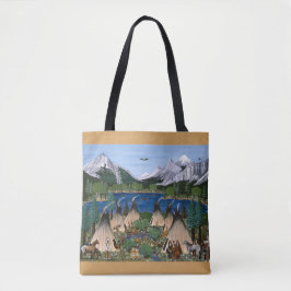 Nez Perce Bag Tote Bag