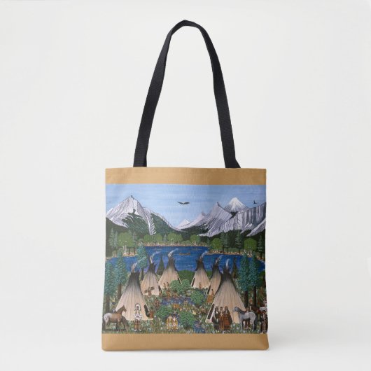 Nez Perce Bag Tote Bag (Voorkant)