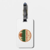 Nez Perce-Clearwater National Forest Bagagelabel (Achterkant verticaal)