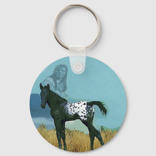Nez Perce Pony Sleutelhanger (Voorkant)