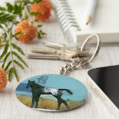 Nez Perce Pony Sleutelhanger (Zijkant)