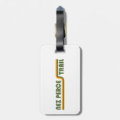 Nez Perce Trail Bagagelabel (Achterkant verticaal)