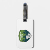 Nez Perce Trail Bagagelabel (Achterkant verticaal)