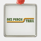 Nez Perce Trail Metalen Ornament (Voorkant)