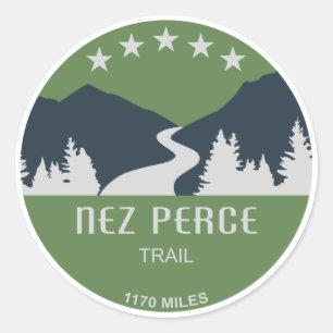 Nez Perce Trail Ronde Sticker